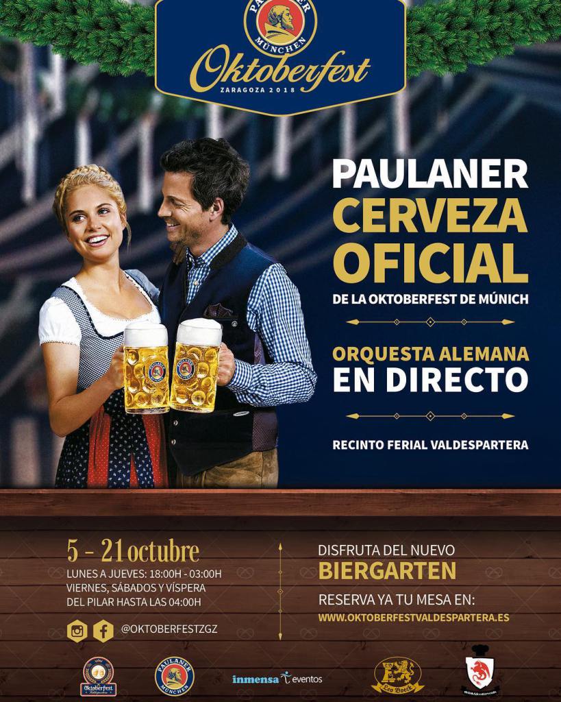 5 actividades divertidas para hacer en Pilares 2018 oktoberfest