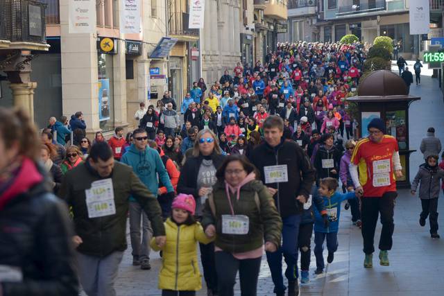 XV Carrera solidaria por la discapacidad en Teruel - año anterior