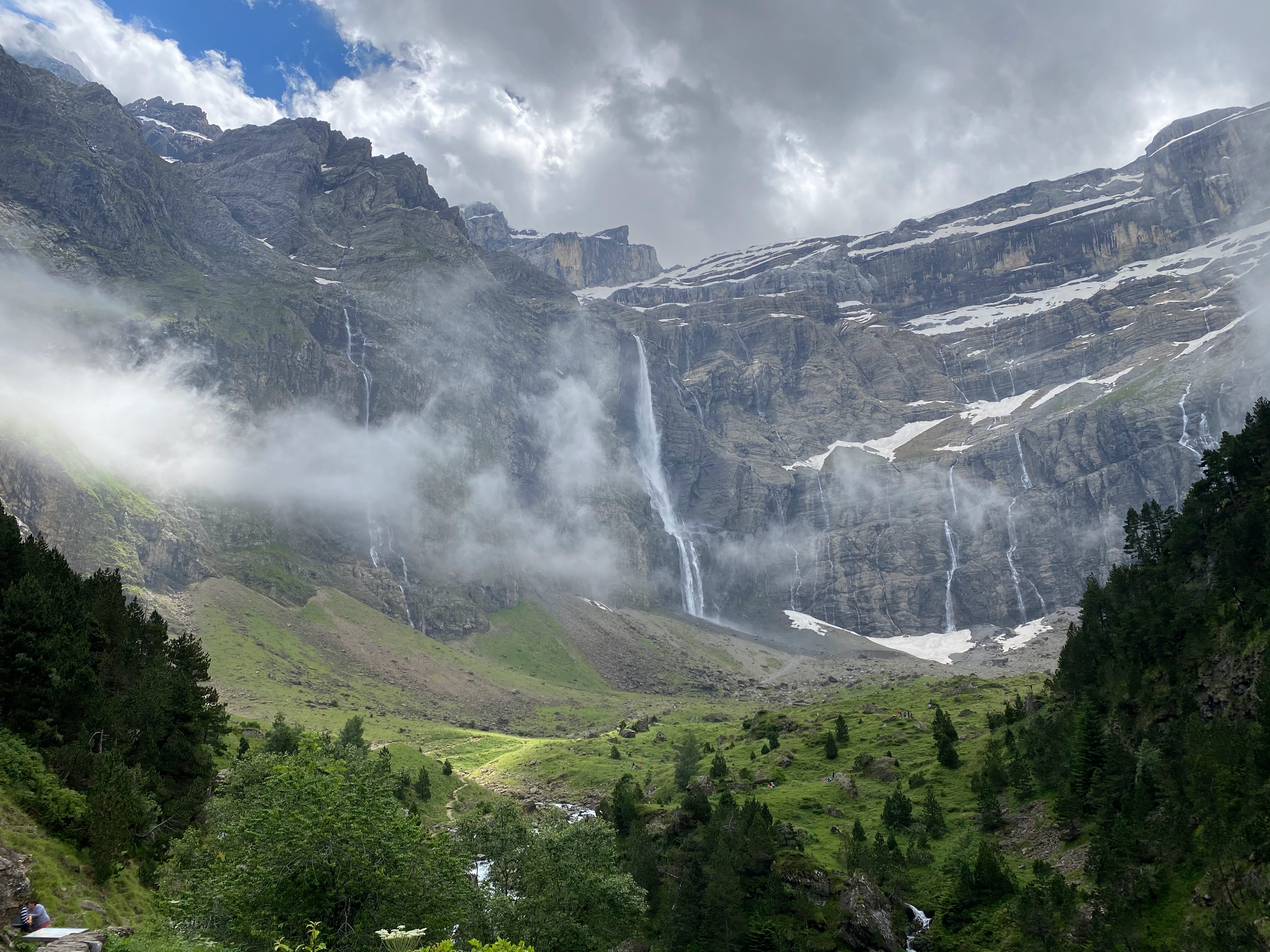 El circo de Gavarnie y su gran cascada